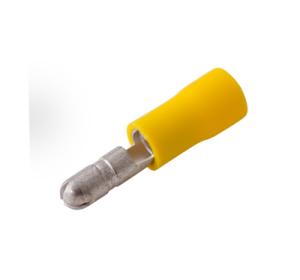 Разъем штекерный изолированный штекер 5 мм 4-6 мм² (РШи-п 6.0-5/РшИп5.5-4) желтый REXANT 