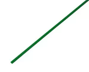 Трубка термоусаживаемая ТУТ нг 2,5/1,25мм, зеленая, упаковка 50шт. по 1м REXANT